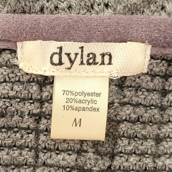 Dylan Boho Chunky Cable Knit Turtleneck Sweater Poncho Shrug Cape Hooded Gray - Picture 14 of 15